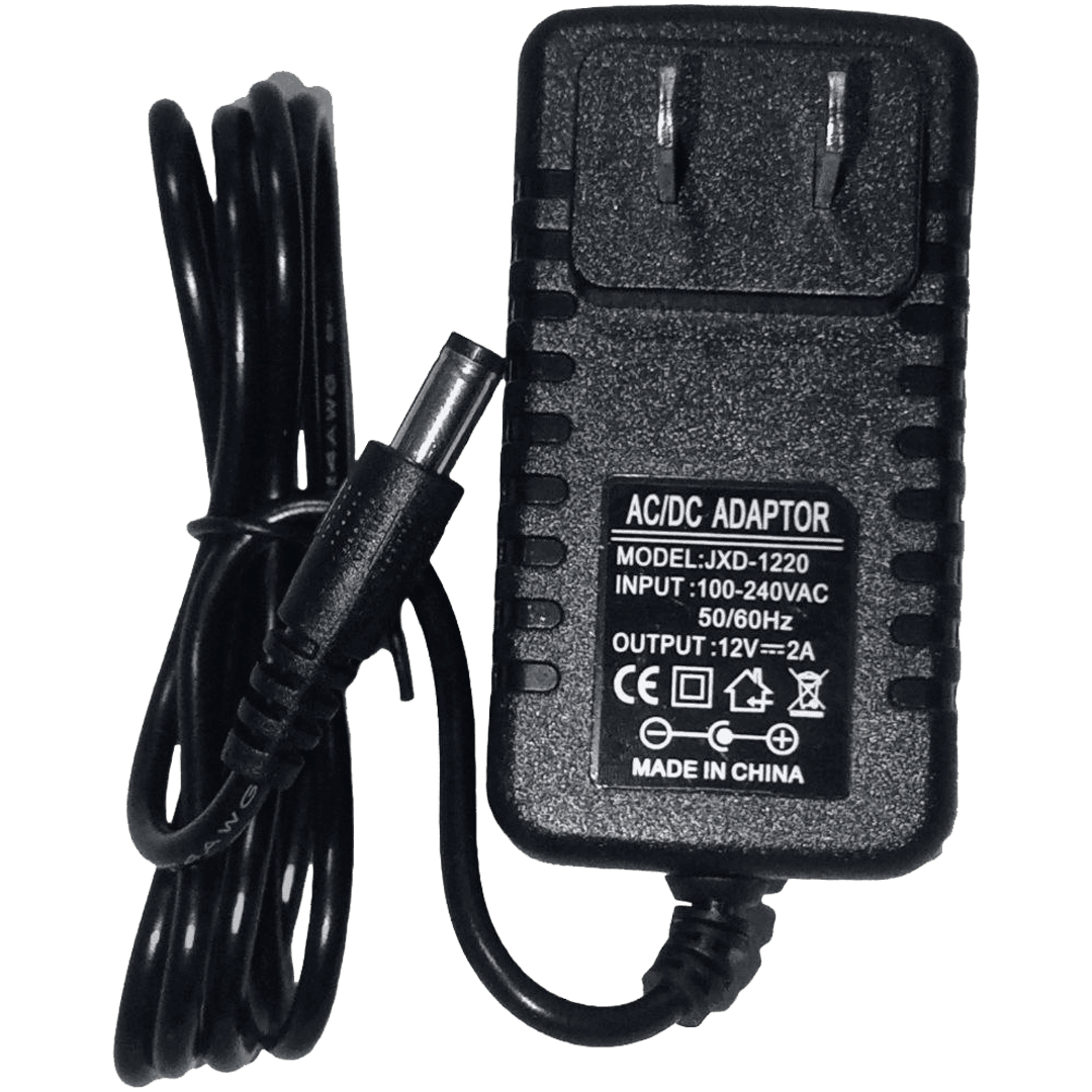 Adaptador De Corriente AC DC 12V 2A 2000mA JXD-1202, Para Modem, Router.