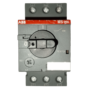 Guardamotor Trifásico Regulable 4,0 a 6,3A ABB MS116-6,3