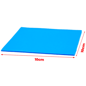 Thermal Pads 6.0w/m-k 10x10cm 2.0mm, Almohadilla Térmica