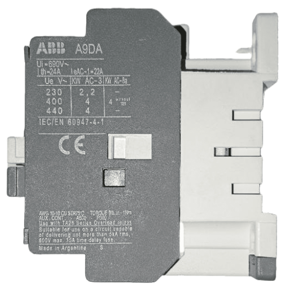 Contactor 9A ABB A9DA-30-10 110V