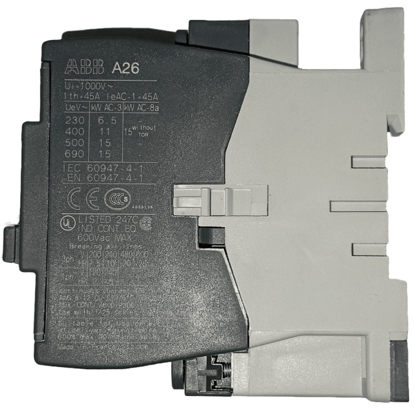 Contactor 26A ABB A26-30-10 110V 50Hz 110-120V