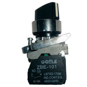 Selector de dos posiciones GQELE con 1 Bloque NO ZBE-101